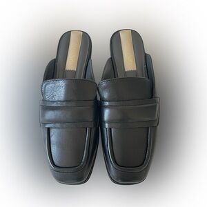 Franco Sarto Duval Leather Slide Mules